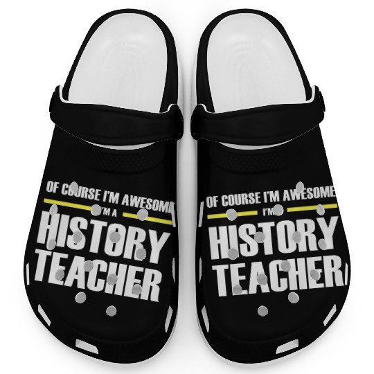 Awesome History Teacher Premium Clogs