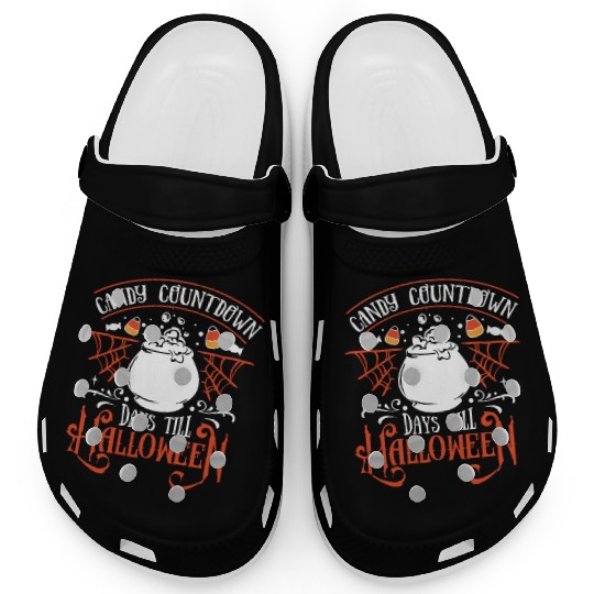 Candy Countdown Days Till Halloween Candy Corn Clogs