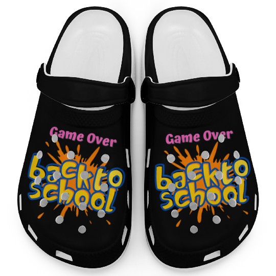 Game Over Back to School Clogs