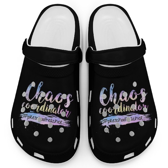 Chaos Coordinator Clogs Cute Preschool Teacher Clogs