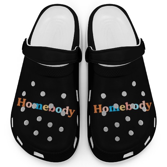 Retro Homebody Rather Be Inside Vintage Introvert Clogs