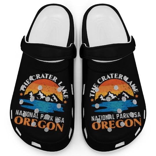 The Crater Lake National Park USA Oregon America Clogs