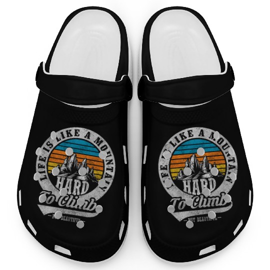 Mountains Nature Rock Climbing Clogs