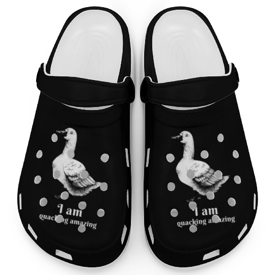 I Am Quacking Amazing! Cool Duck Clogs