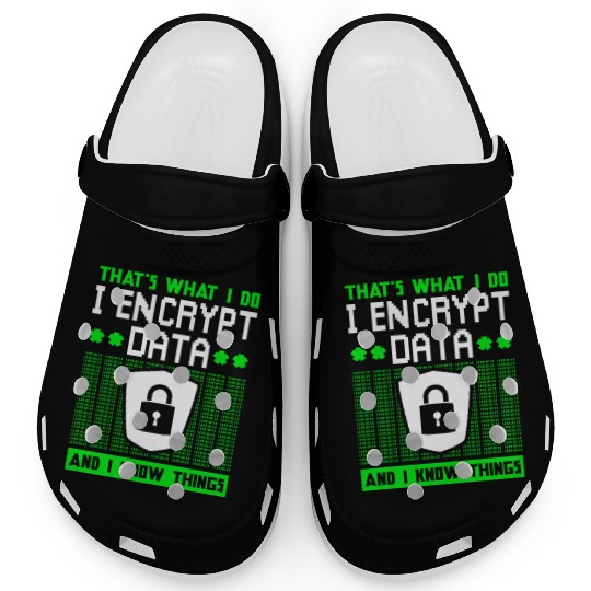 Cyber Security Expert Encryption Clogs