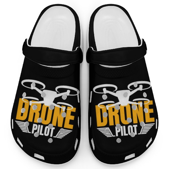 Drone Drone Pilot Drone Operator Quadrocopter Clogs