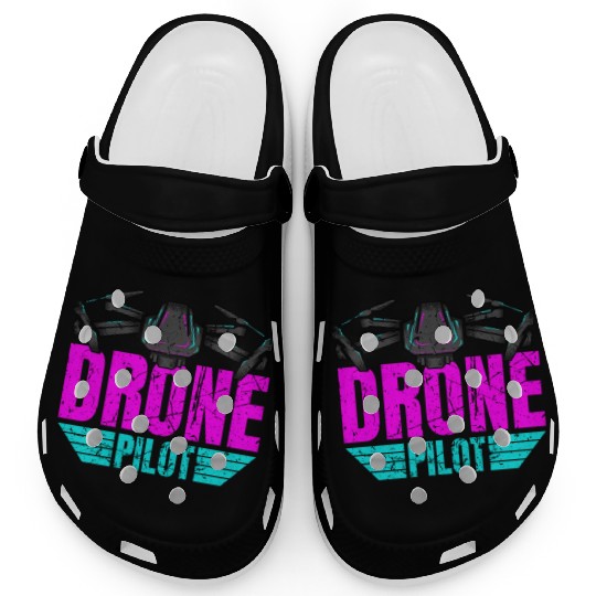 Drone Drone Pilot Drone Operator Quadrocopter Clogs