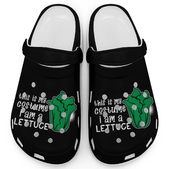 I Am A Lettuce Funny Clogs