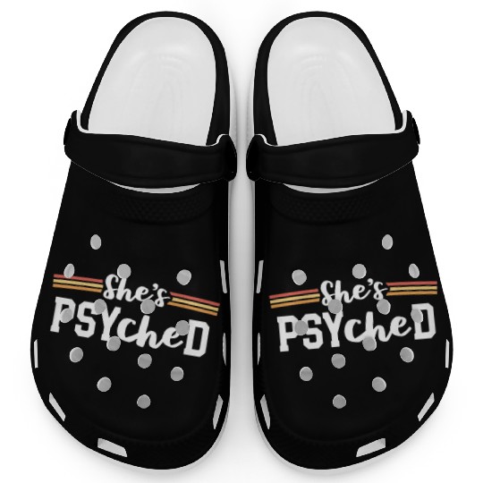 She's Psyched PsyD Graduation Psy.D Doctor of Clogs