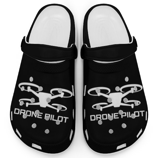 Drone Drone Pilot Drone Operator Quadrocopter Clogs
