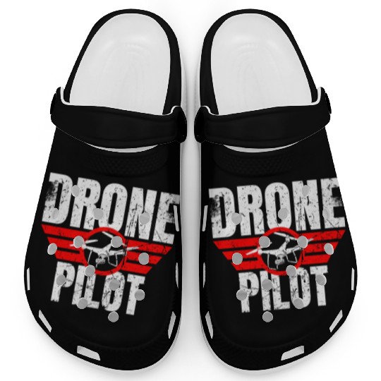 Drone Drone Pilot Drone Operator Quadrocopter Clogs