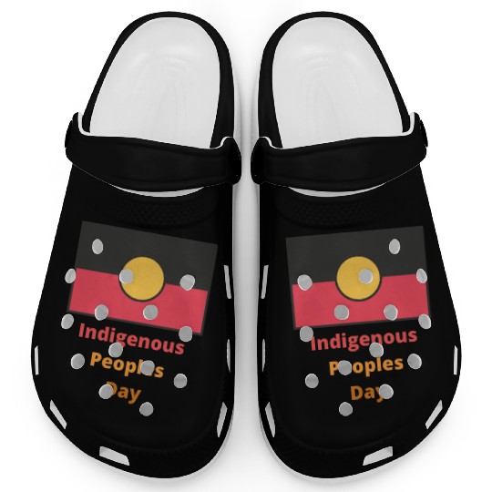 Native american indigenous day l Columbus Day Clogs