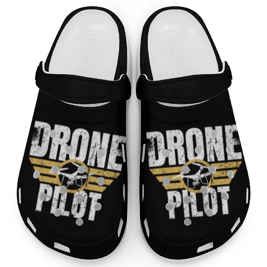 Drone Drone Pilot Drone Operator Quadrocopter Clogs