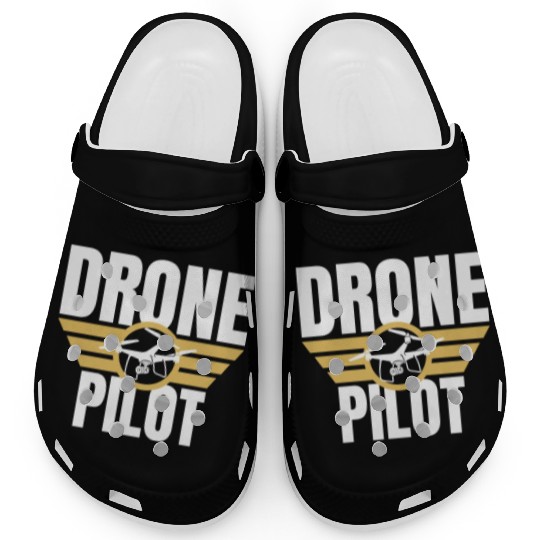 Drone Drone Pilot Drone Operator Quadrocopter Clogs