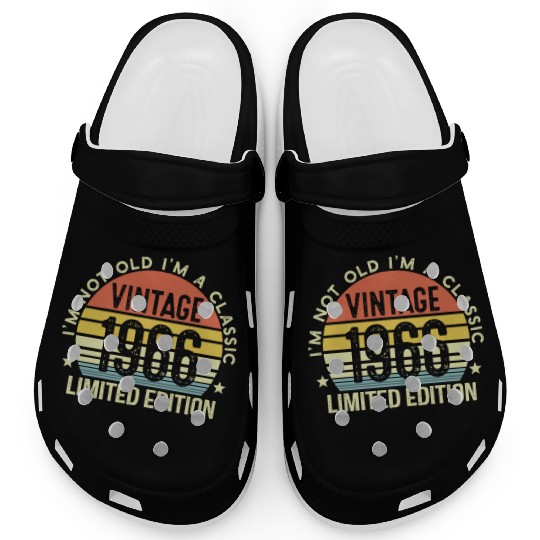 1966 I Am Not Old I Am A Classic Clogs