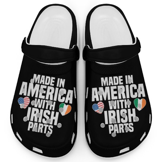 MADE IN AMERICA WITH IRISH PARTS Clogs