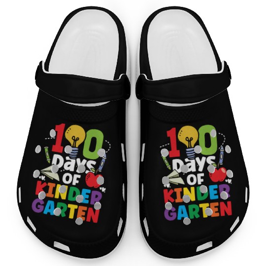 100 Days Of Kindergarten Cute Sweet Sayings Team Clogs