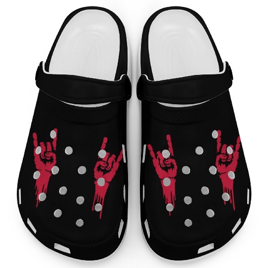 blood music heavy metal Clogs