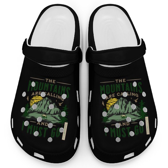 The Mountains Are Calling And I Must Go Clogs