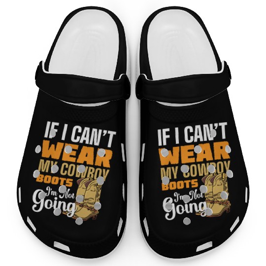 Cowboy Usa Bank Robbery Wild West Clogs