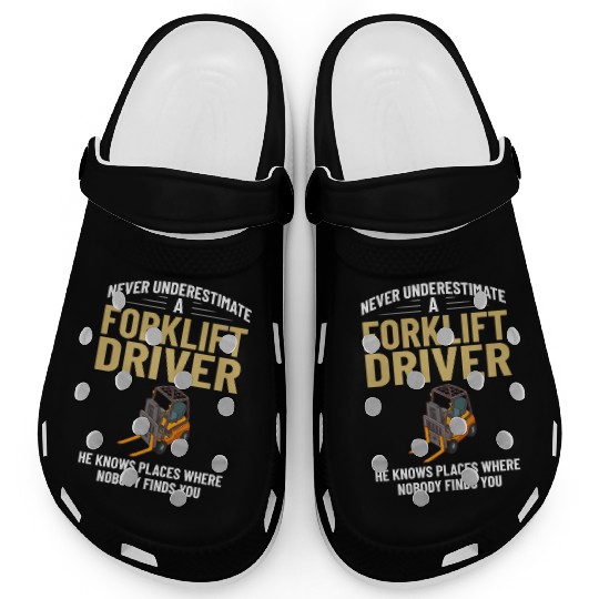 Forklift Operator Driver Lift Truck Training Clogs