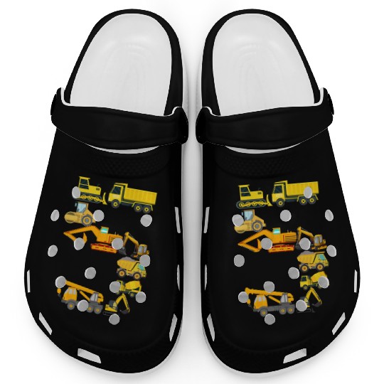 Construction Vehicles Trucks For 5 Five Year Old Clogs