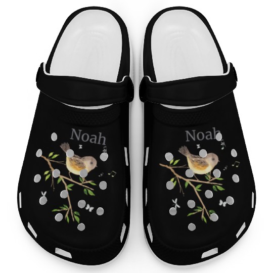 Waldier Vogel Name Noah Clogs