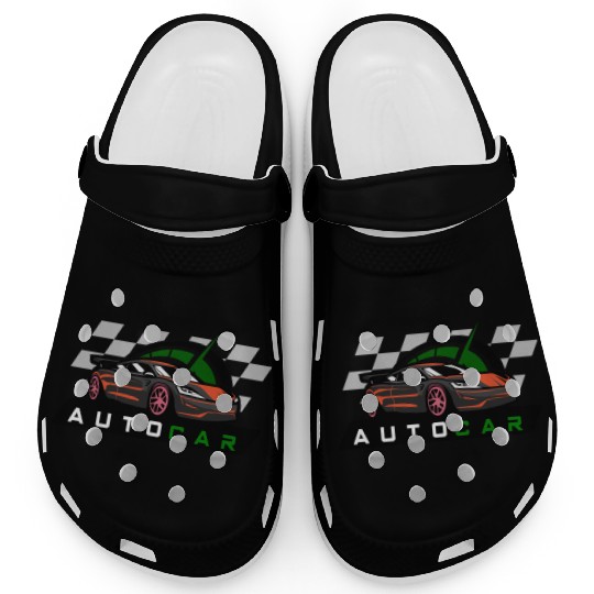 Racing Car Clogs