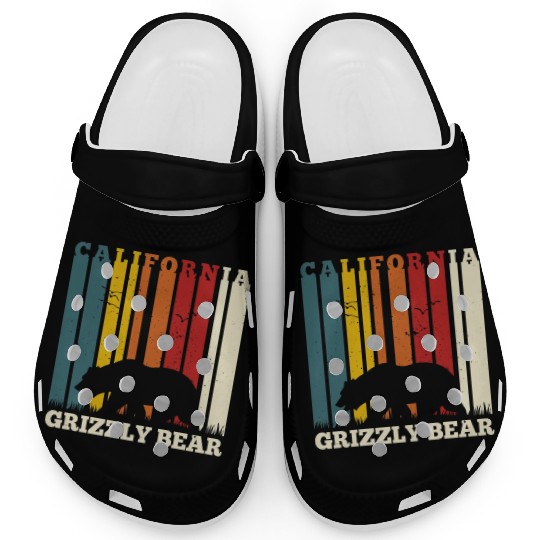 California Bear Retro Clogs
