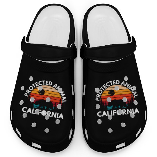 California Bear Retro Clogs