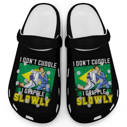 Brazilian Jiu Jitsu Sarcastic Quote MMA BJJ Clogs