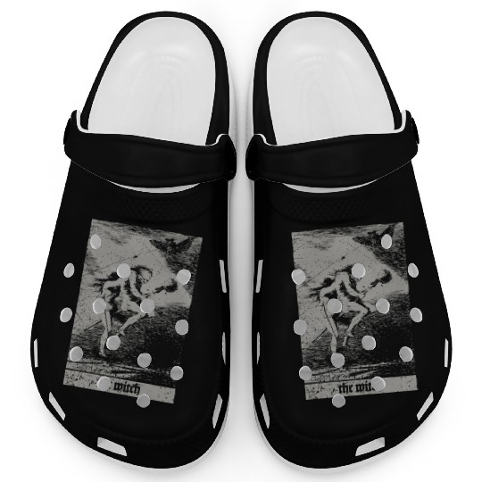 Vintage Occult The Witch Tarot Card Satanic Clogs