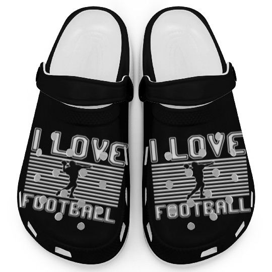 I love football Clogs