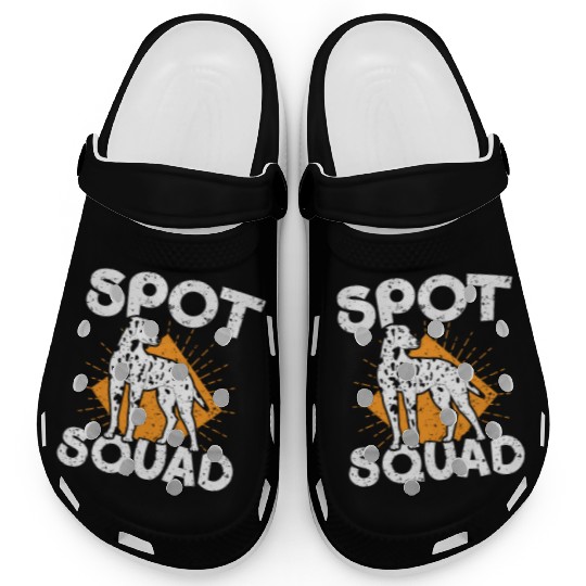 Spot Squad Paw Love Puppy Breeder Dalmatian Dog Clogs