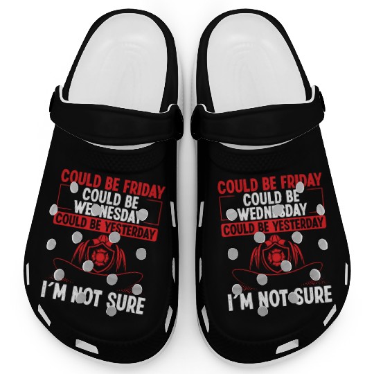 Night Shift Firefighter Volunteer Fire Mask Hose Clogs