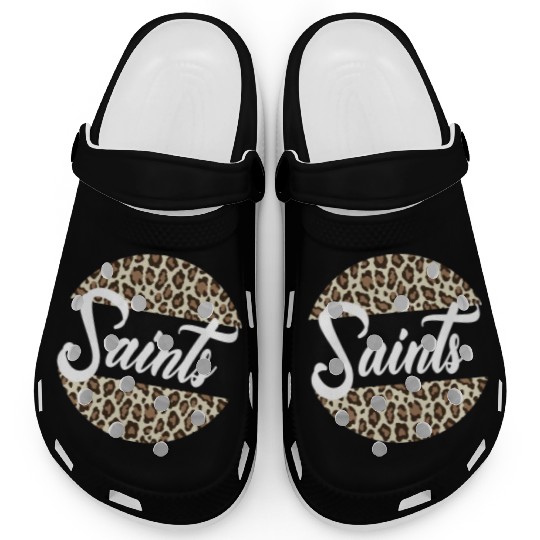 Saints High School Mascot Sports Team Women's Clogs