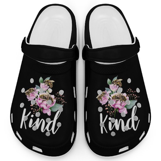 Bee Kind Save The Bees Earth Day Clogs