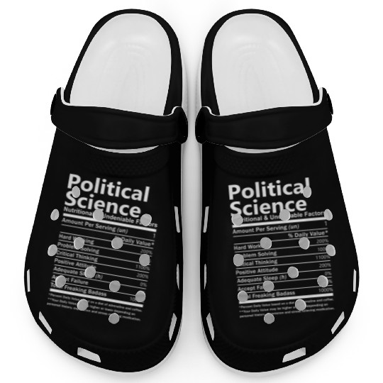 Political Science Clogs - Nutritional And Undeni