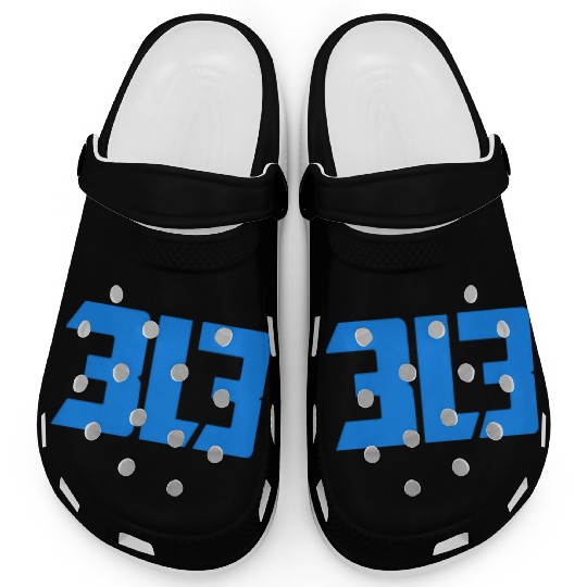 detroit lions 313 Clogs