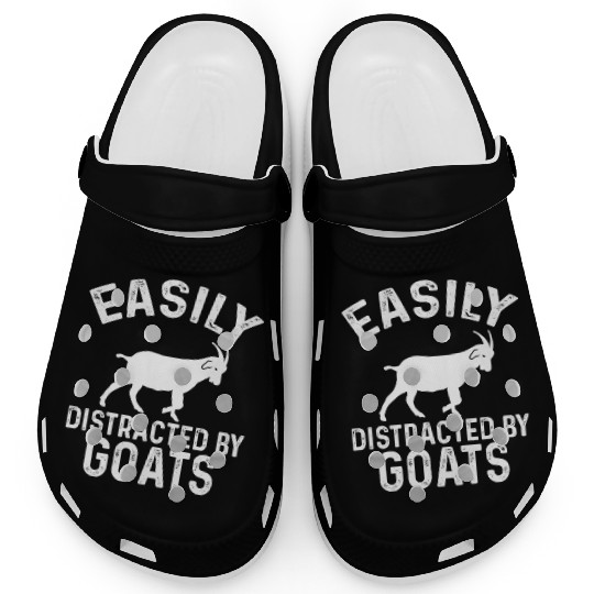 Funny Goat Goat Farmer Clogs