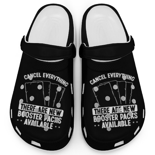 Trading Card Game Collector TCG Wizard Card Clogs