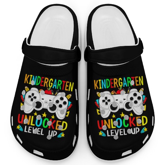 Kindergarten Unlocked Level Up Gamer Boys Back To Clogs