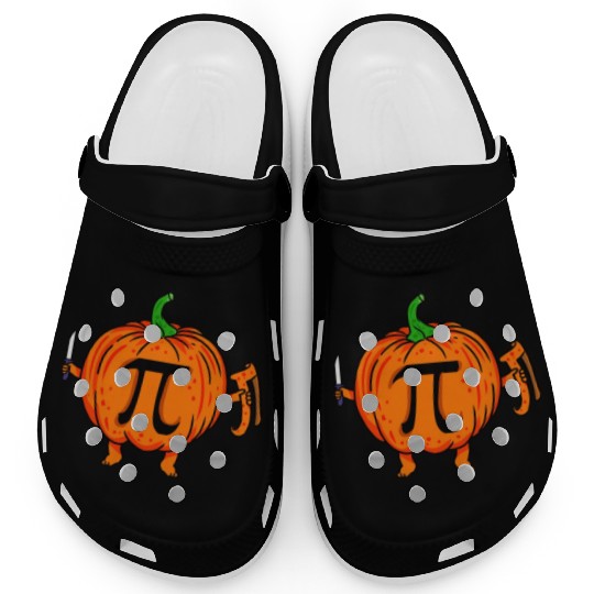 Pumpkin Pi For Math Lover Clogs