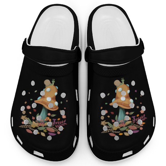 Goblincore Snail Mushroom Cottage Core Cottagecore Clogs