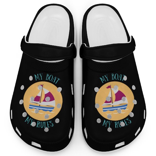 My Boat My Rules Clogs