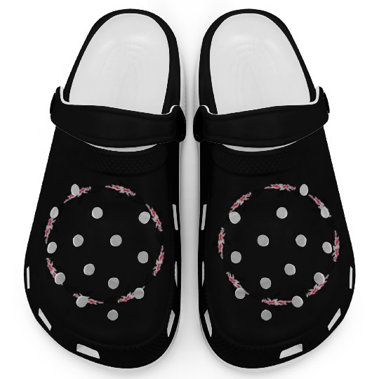 circle koi fish nishikigoi Clogs