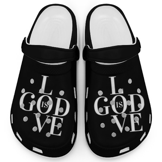 GOD IS LOVE Clogs