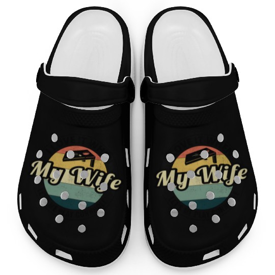 Cornhole Bean Bag Toss Lawn Game Husband Wife Clogs