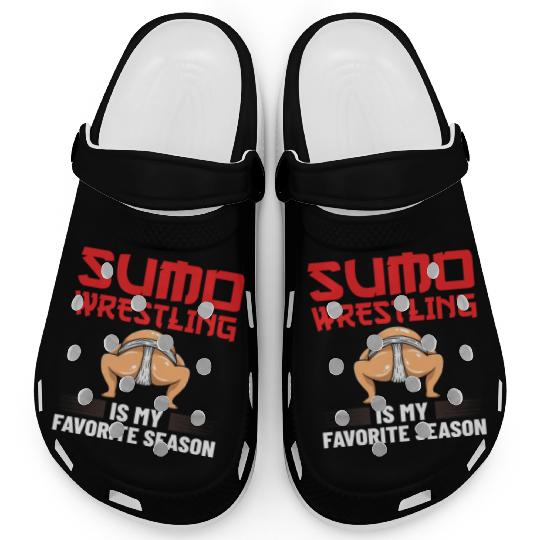 Sumo Wrestling Japanese Wrestler Sport Mawashi Clogs