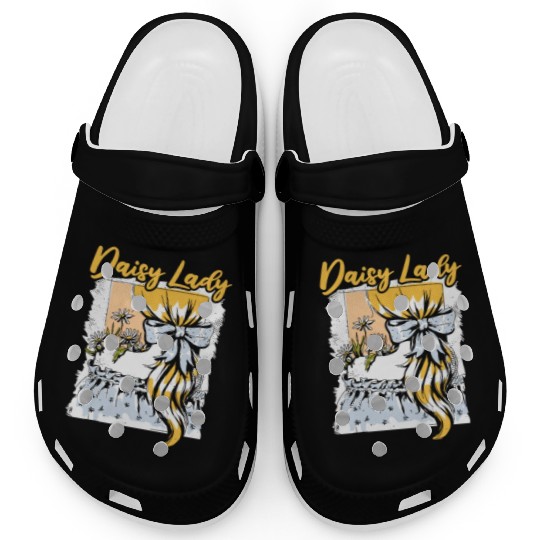 Daisy Garden Gardening Gardener Clogs